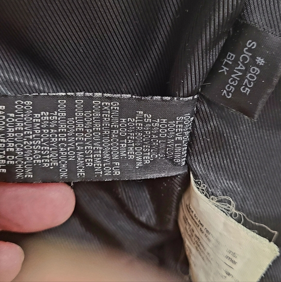 Sold Sold Sold Mens black SEAN JOHN down oversized puffer jacket 2X - Picture 6 of 13